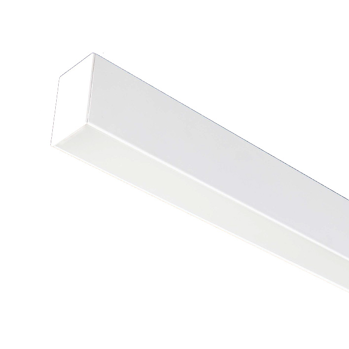LED Linear Pendant 2.5” x 3.5” Direct or Indirect