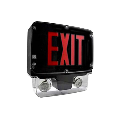 All LED NEMA4X/NSF Exit/Emergency Combo