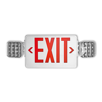 All LED Exit/Emergency Combo