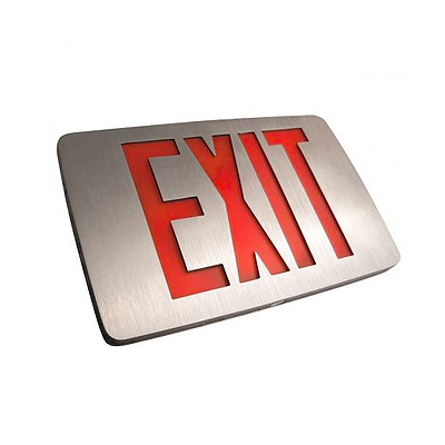 Thin Die-cast LED Exit Sign