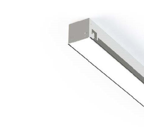 LED Recessed Linear Fixture for T-Grid Ceiling