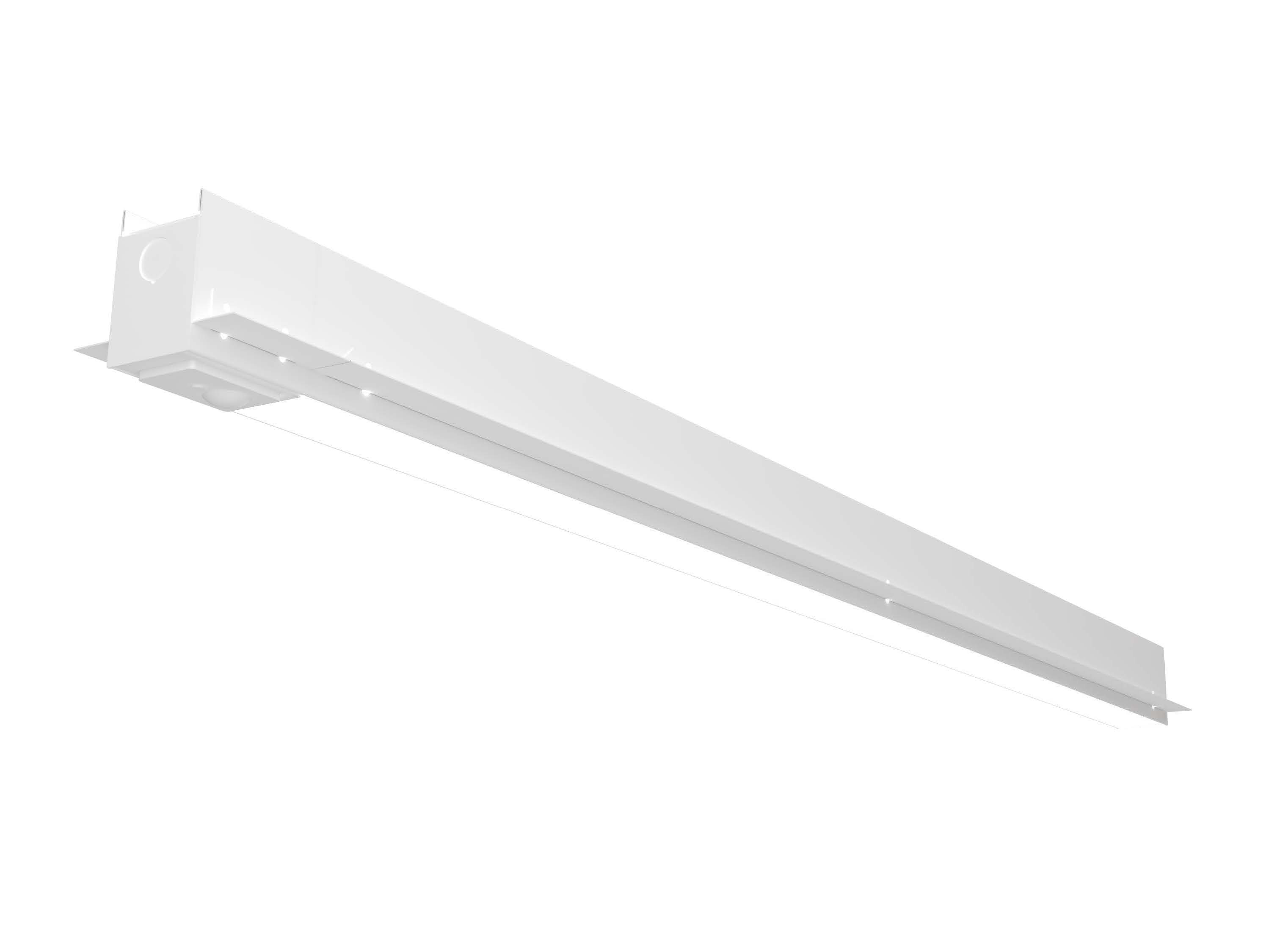 LED Recessed Linear Fixture with Occupancy Sensor