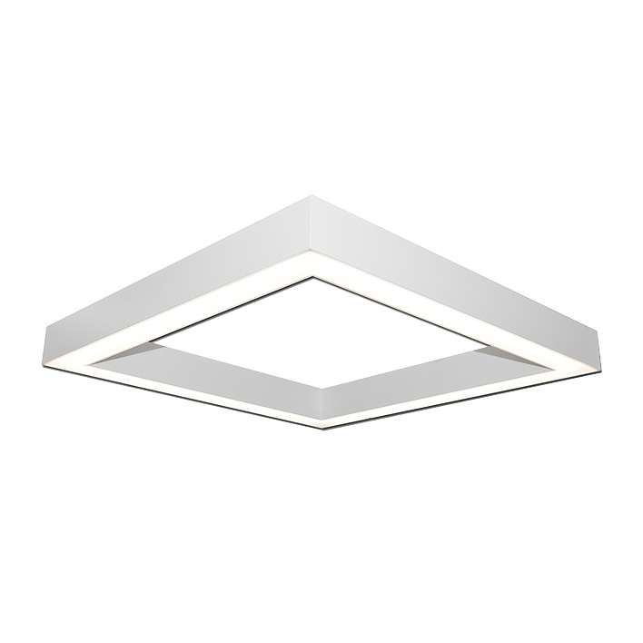 LED Linear Pendant Square 4” x 4”, 4-Foot And 8-Foot Squares